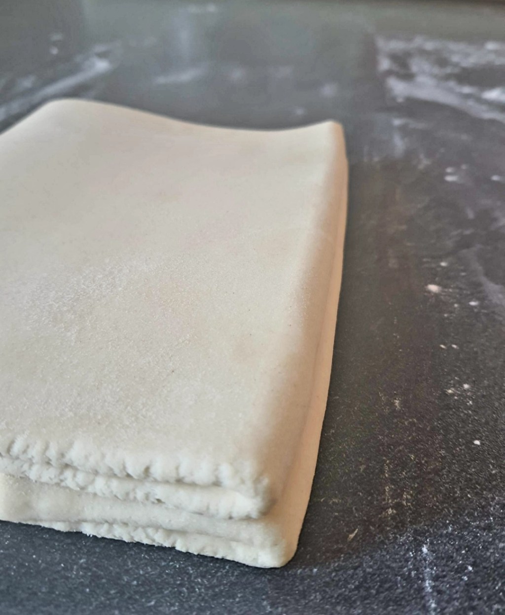 Pâte feuilletée inversée