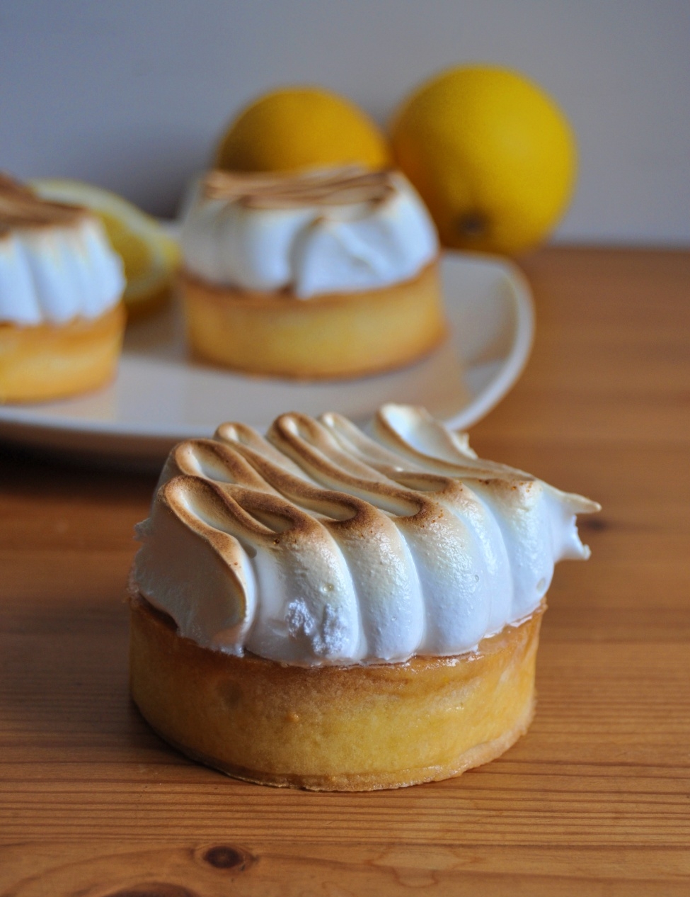 TARTELETTE citron meringuée