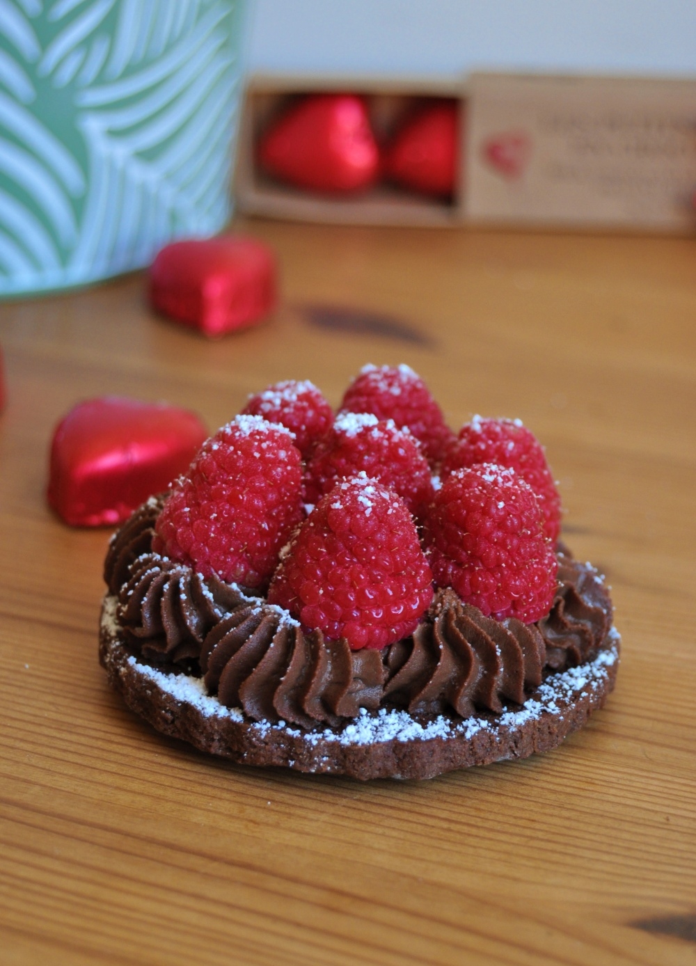 TARTELETTES chocolat framboises