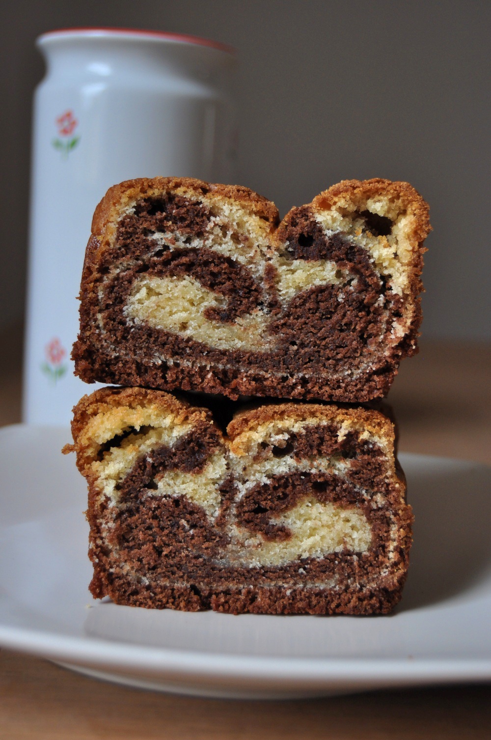 Marbré vanille et&nbsp;chocolat