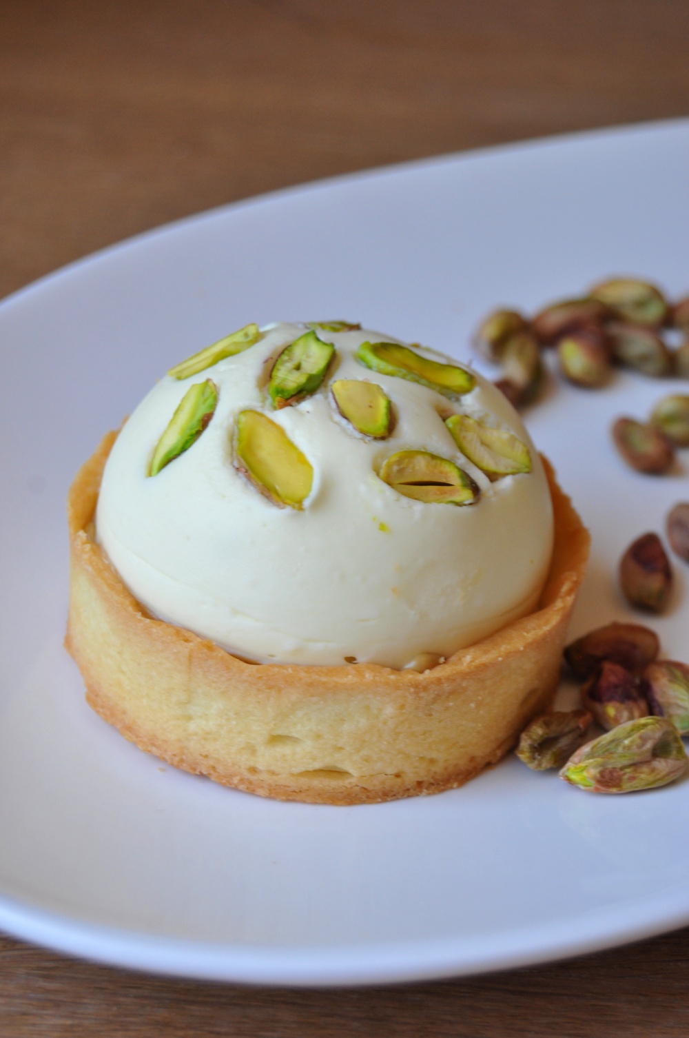 Tartelette pistache et fleur&nbsp;d&rsquo;oranger