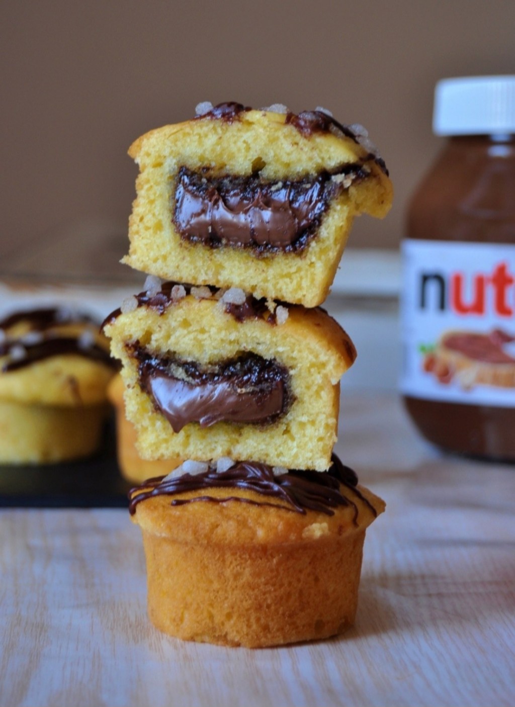 MUFFINS cœur fondant&nbsp;Nutella