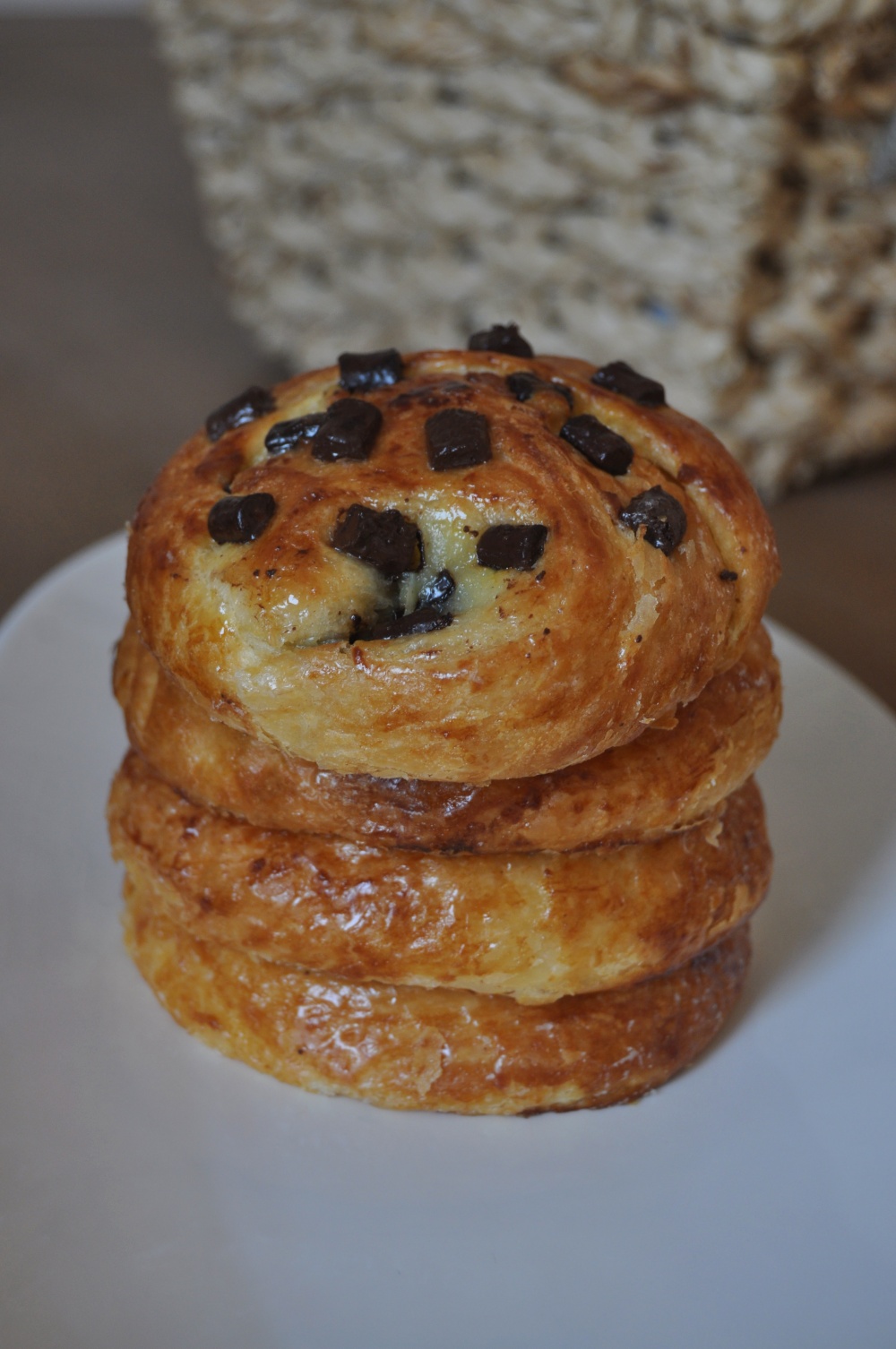 Pains aux pépites de chocolat