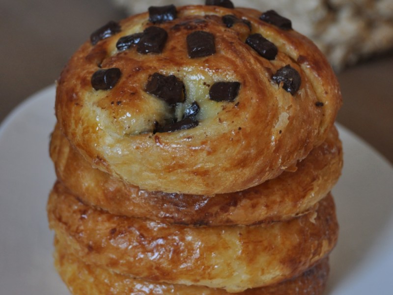 Pains aux pépites de&nbsp;chocolat