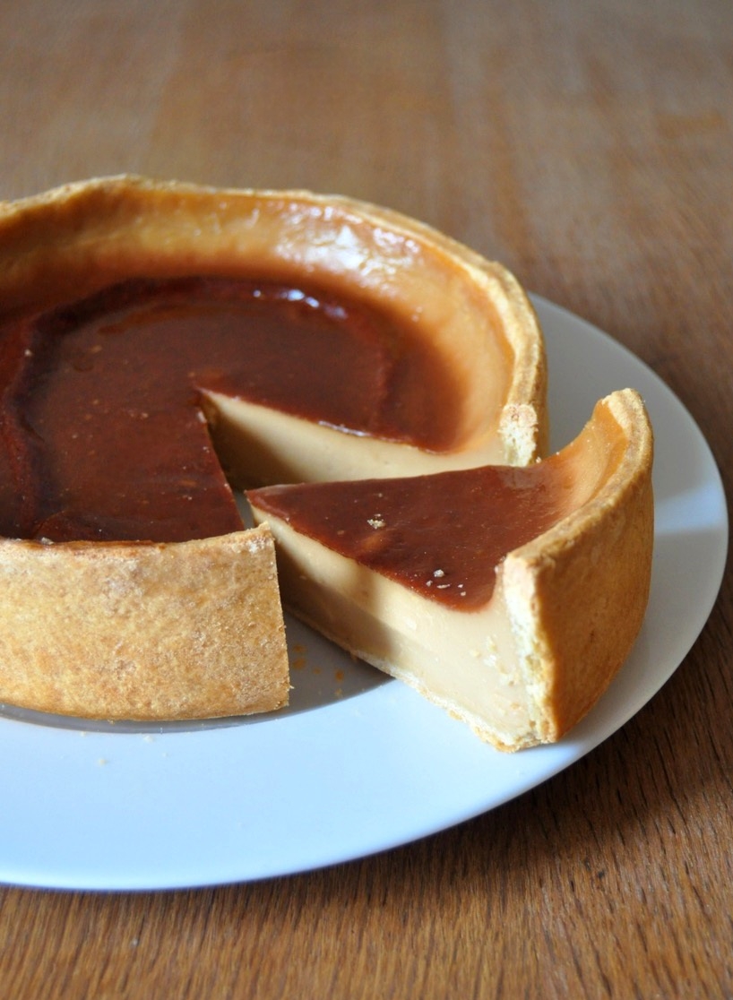 Flan pâtissier caramel (vegan)