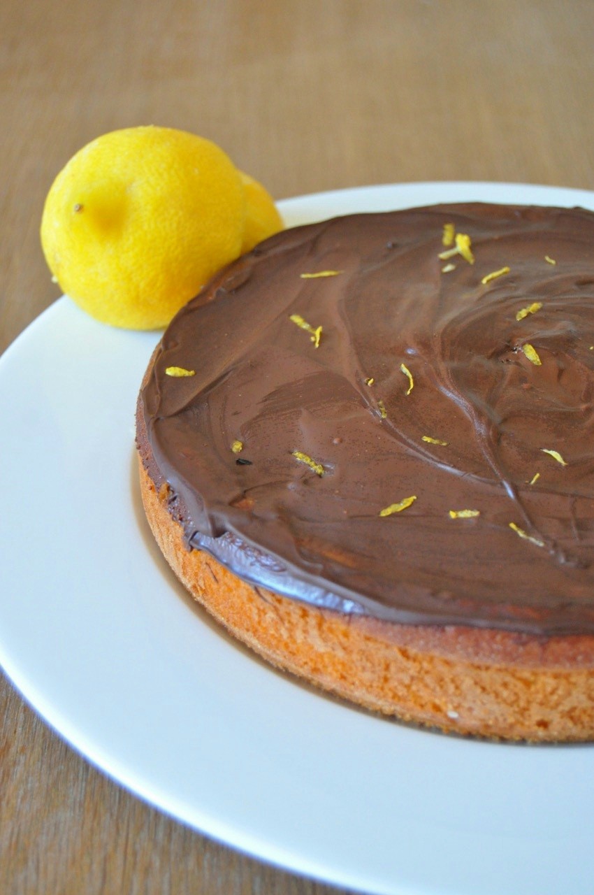 Gâteau citron – chocolat