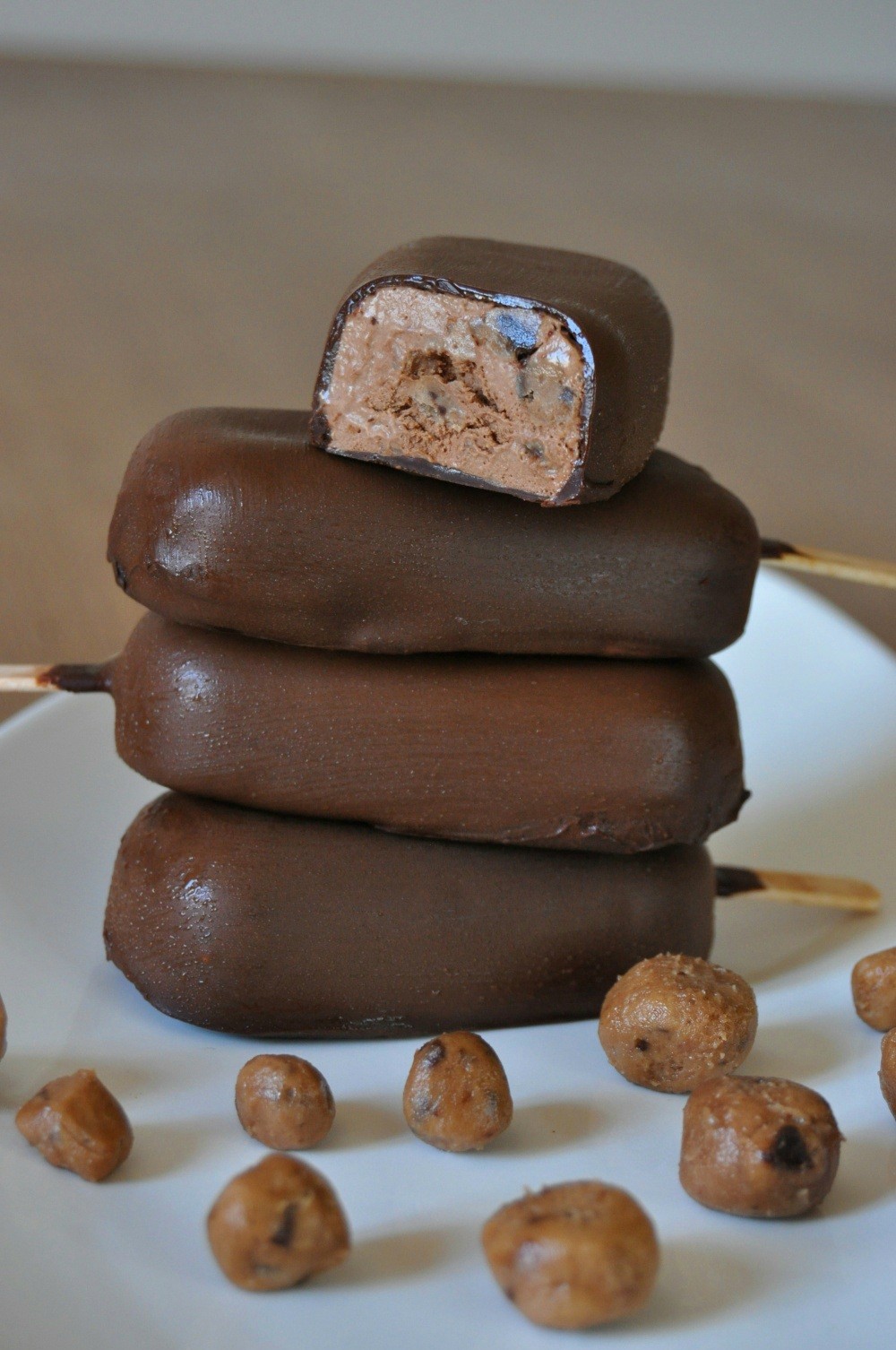 Magnum maison – Cookie dough et chocolat