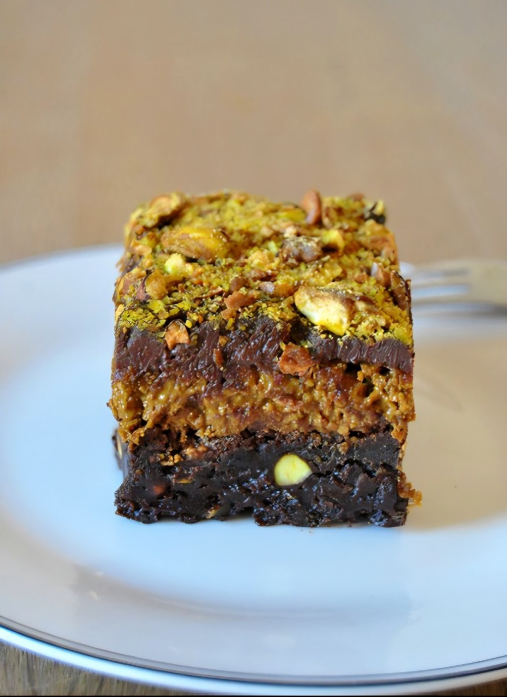 Brownie chocolat et&nbsp;pistaches