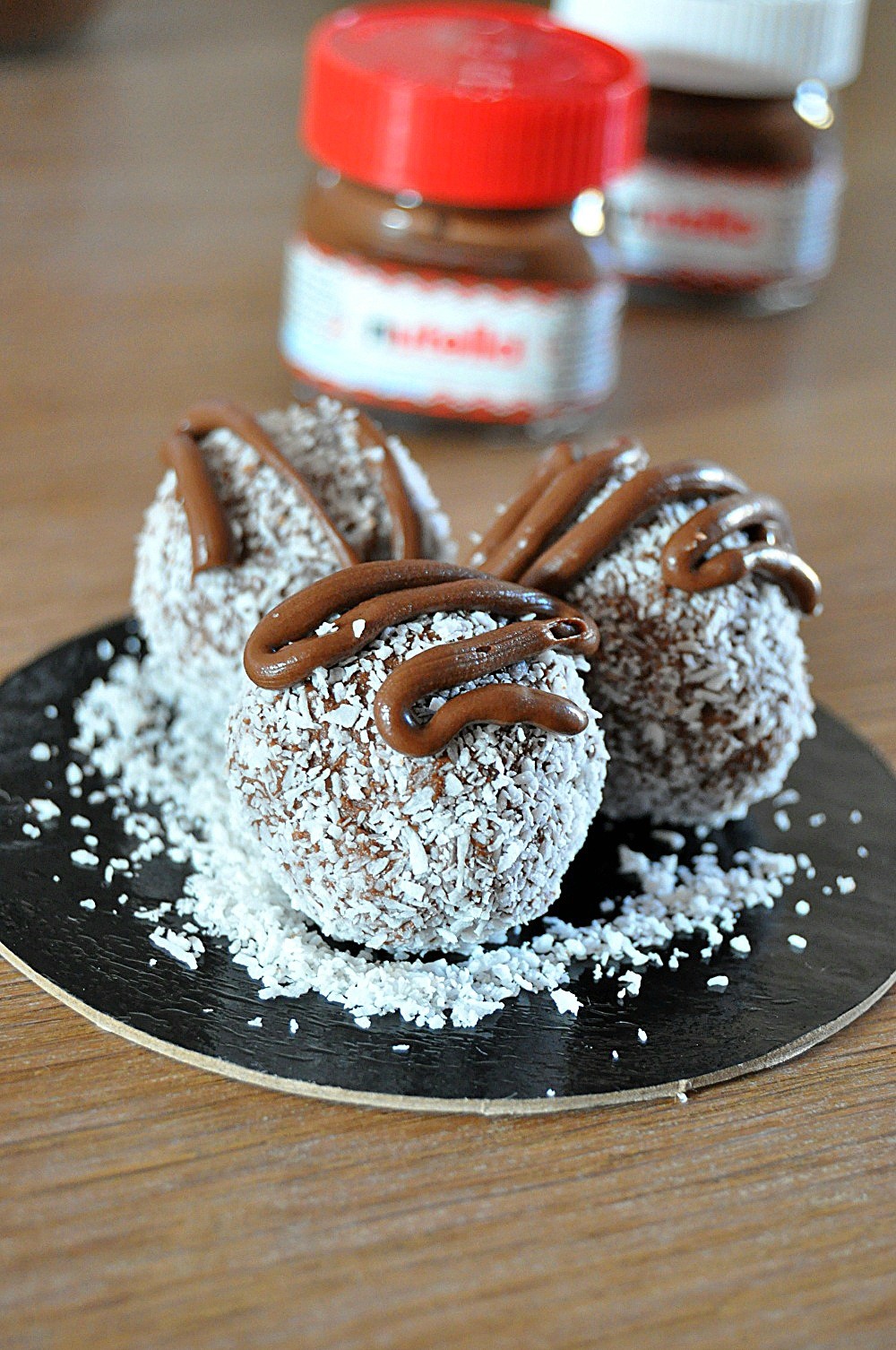 Truffes noix noix de coco et Nutella