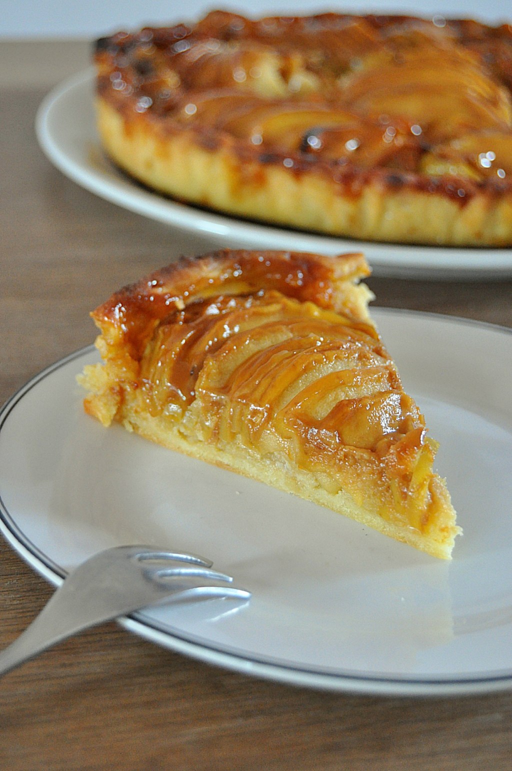 Tarte aux pommes et&nbsp;caramel