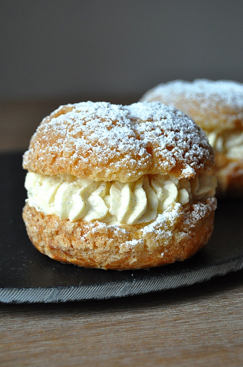 Choux mousse vanille