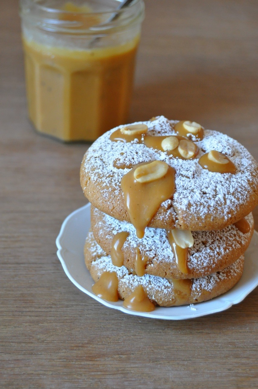 Cookies caramel vanille