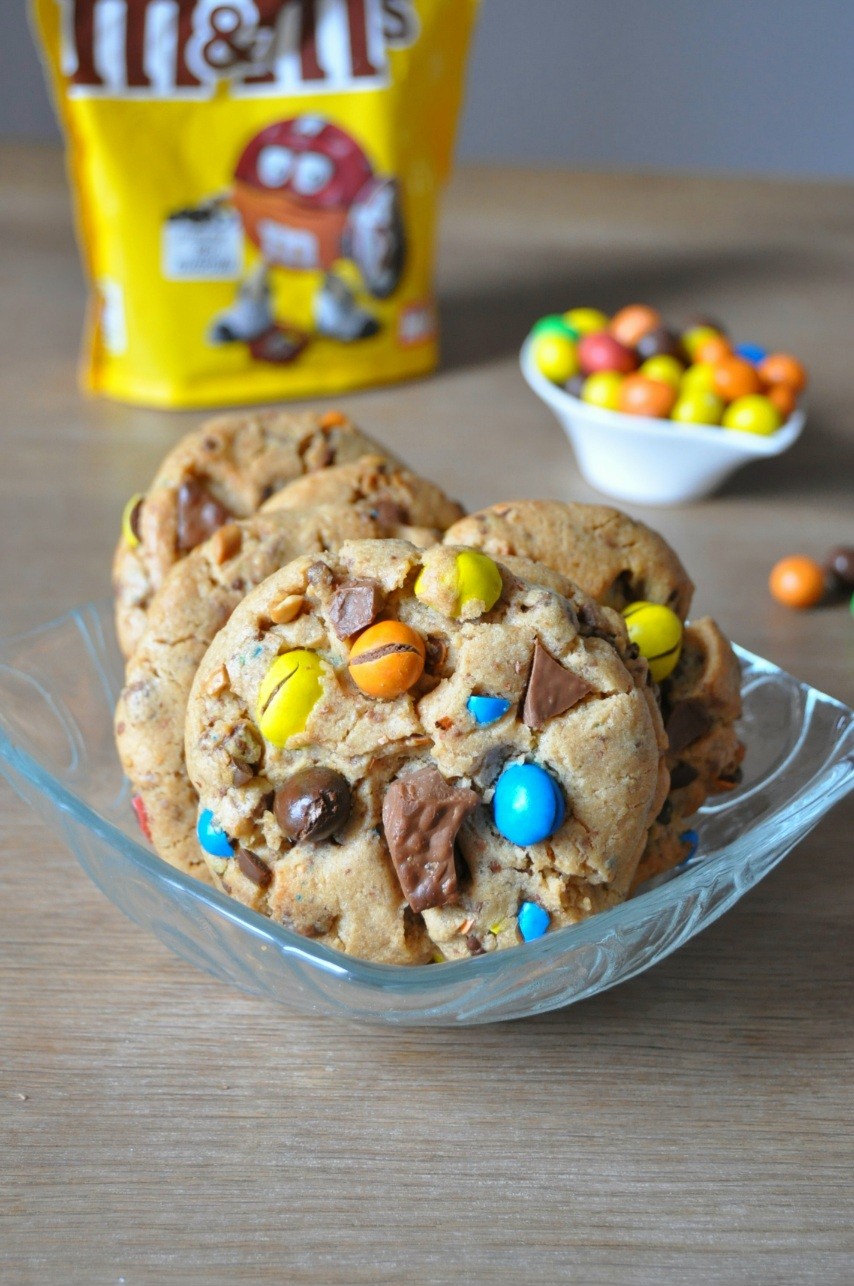 Cookies M&M’s cacahuète