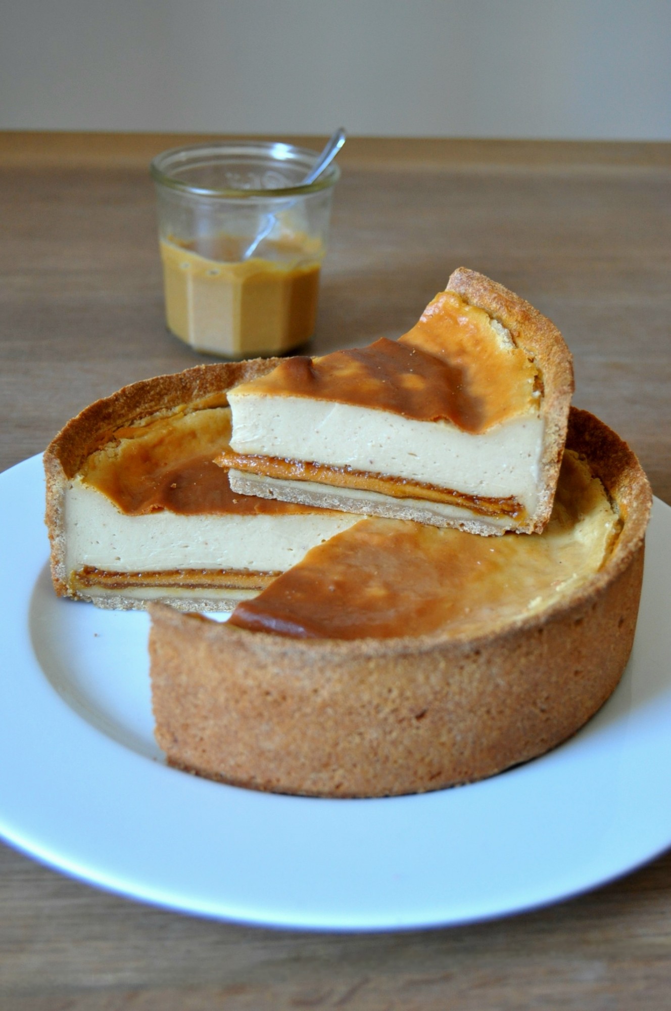 Flan pâtissier cacahuètes