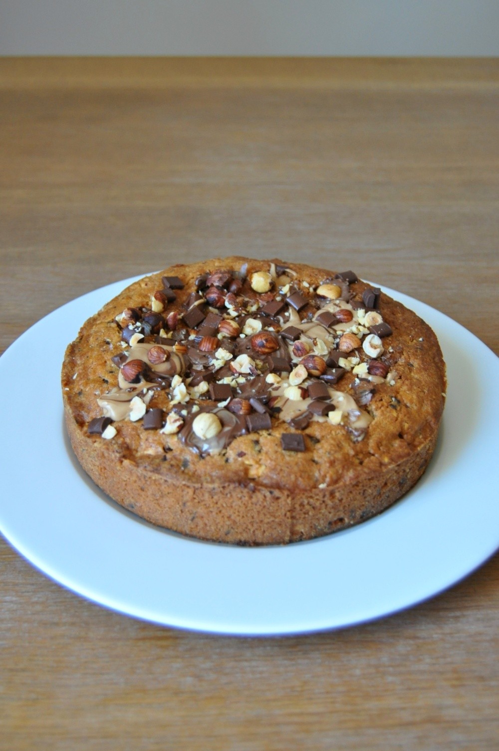Cookie géant noisettes et chocolat